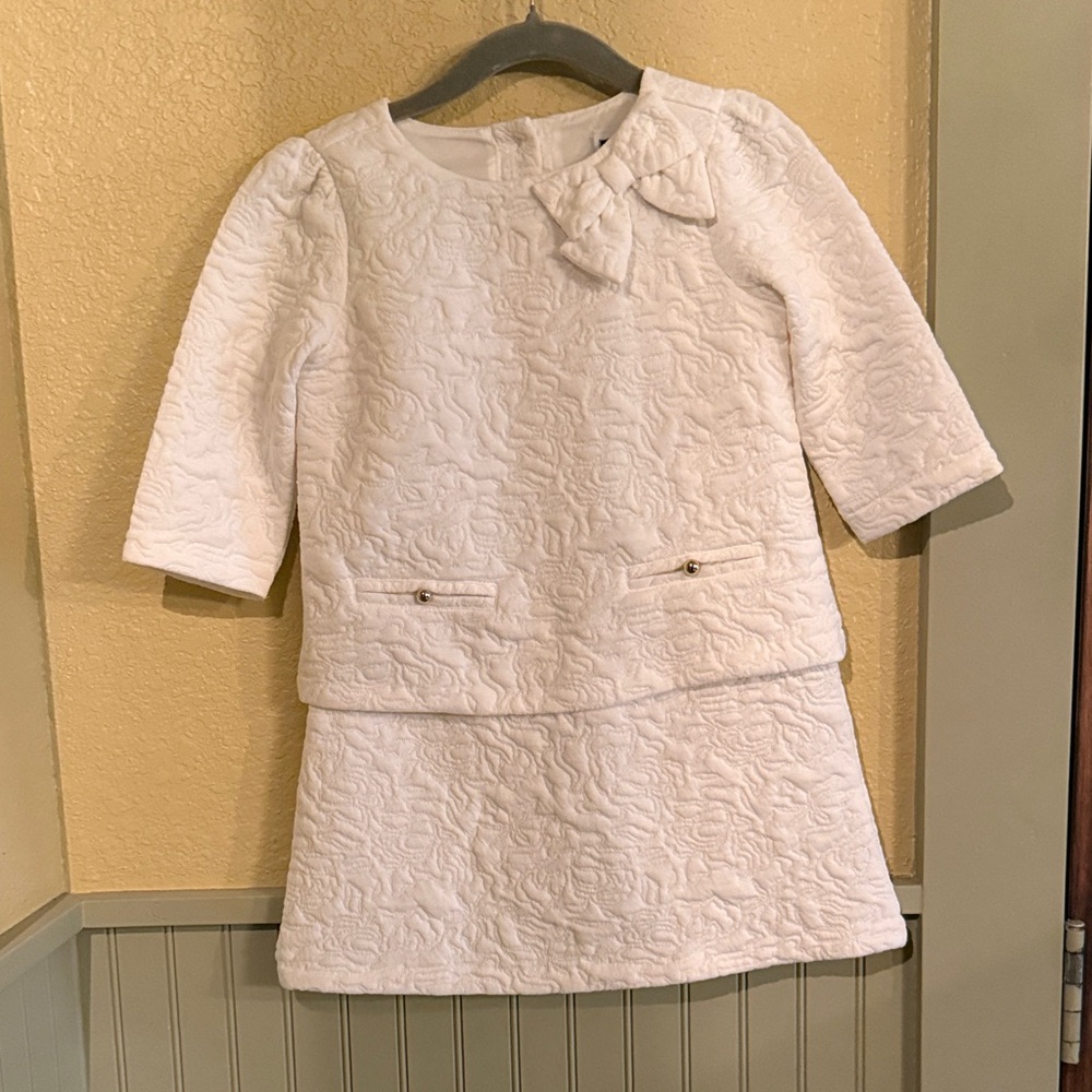 Janie and Jack white classic style dress